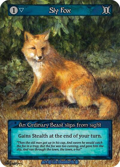 2024 Sorcery Contested Realm: Arthurian Legends (ART) - Sly Fox (Ordinary) (Near Mint)