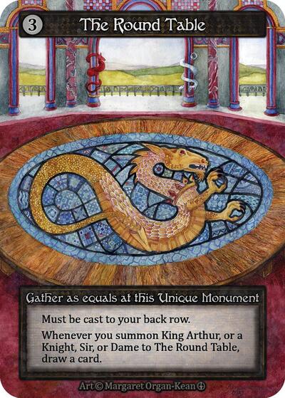 The Round Table (ART) Unique (Near Mint) Arthurian Legends Sorcery: Contested Realm: 2024