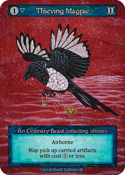 2024 Sorcery Contested Realm: Arthurian Legends (ART) - Thieving Magpie (Ordinary) (Near Mint)