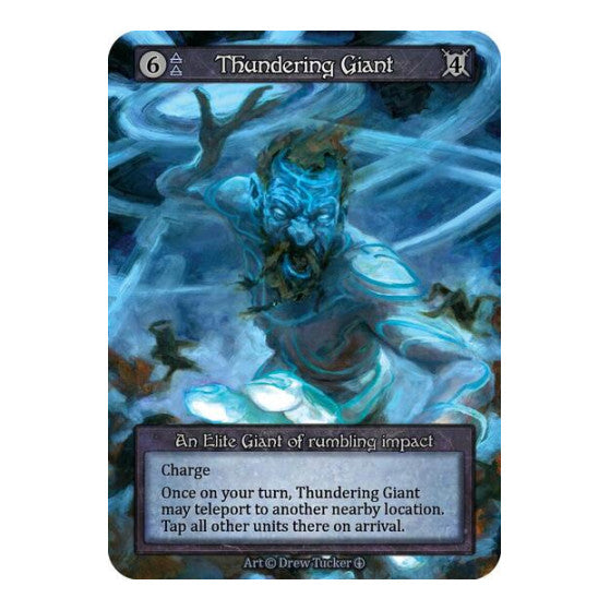Thundering Giant (ART) Elite (Lightly Played) Arthurian Legends Sorcery: Contested Realm: 2024
