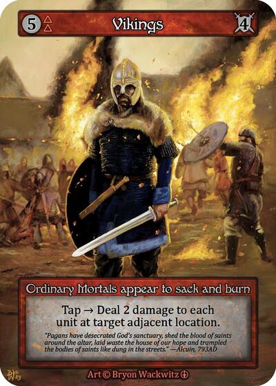 2024 Sorcery Contested Realm: Arthurian Legends (ART) - Vikings (Ordinary) (Near Mint)