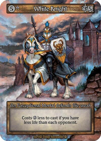 White Knight (ART) Exceptional (Near Mint) Arthurian Legends Sorcery: Contested Realm: 2024