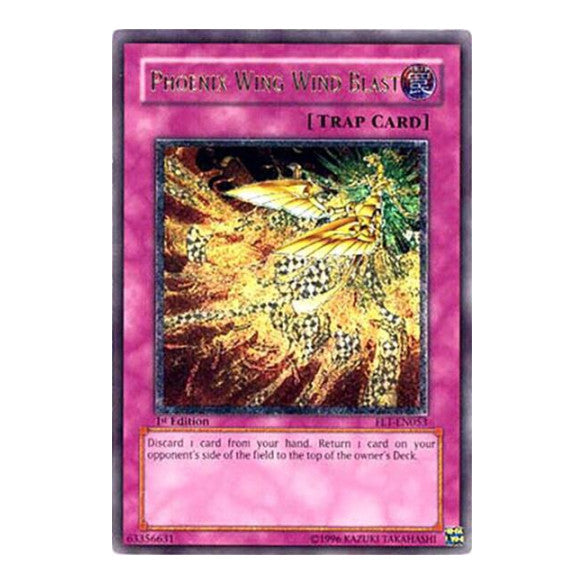Phoenix Wing Wind Blast (UTR) (FET) #FET-EN053 Ultimate Rare (Unlimited Damaged) Flaming Eternity YuGiOh: 2005