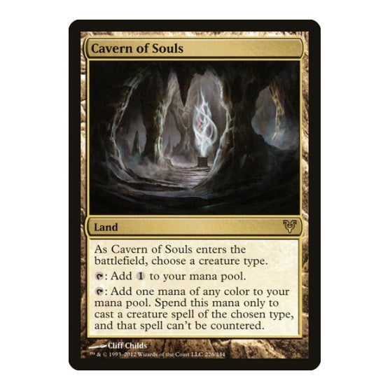 Cavern of Souls (AVR) #226 Rare (Near Mint) Avacyn Restored Magic: The Gathering: 2012