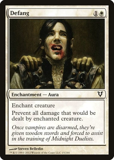 Defang (AVR) #15 Common (Lightly Played) Avacyn Restored Magic: 2012