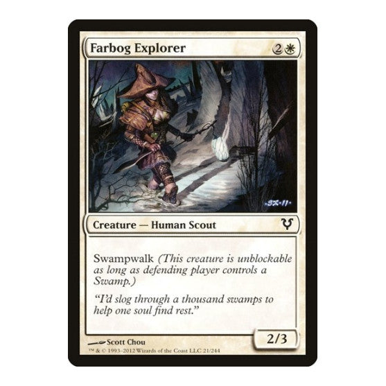 Farbog Explorer (AVR) #21 Common (Lightly Played) Avacyn Restored Magic: The Gathering: 2012