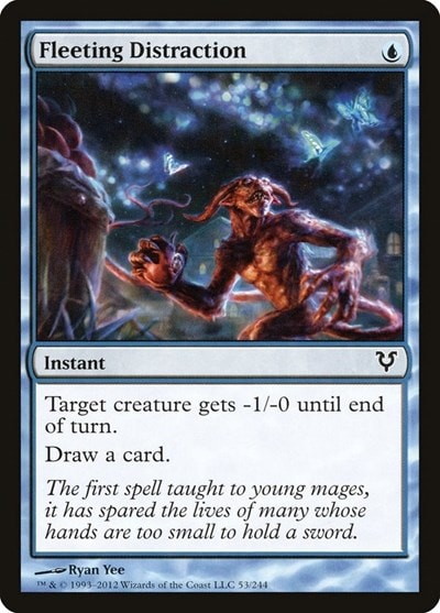 Fleeting Distraction (AVR) #53 Common (Lightly Played) Avacyn Restored Magic: The Gathering: 2012