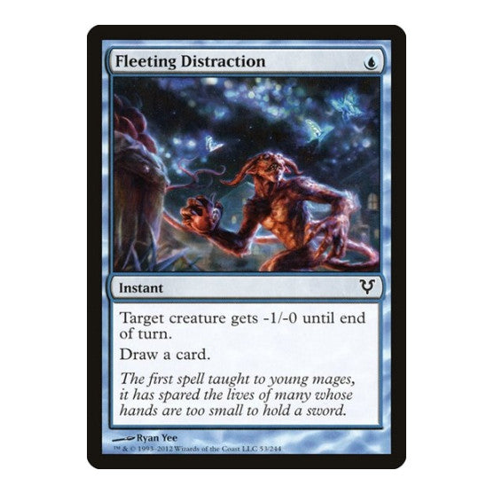 Fleeting Distraction (AVR) #53 Common (Lightly Played) Avacyn Restored Magic: The Gathering: 2012