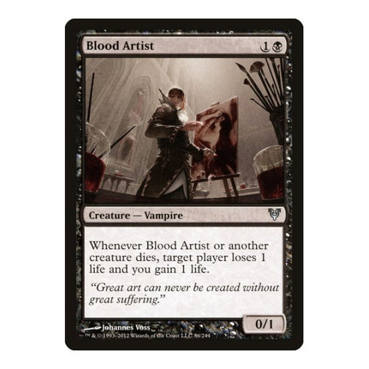 Blood Artist (AVR) #86 Uncommon Avacyn Restored Magic: The Gathering: 2012