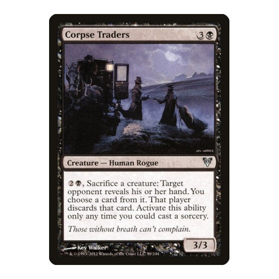 Corpse Traders (AVR) #90 Uncommon (Moderately Played) Avacyn Restored Magic: The Gathering: 2012