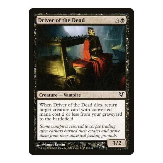 Driver of the Dead (AVR) #99 Common (Lightly Played) Avacyn Restored Magic: The Gathering: 2012