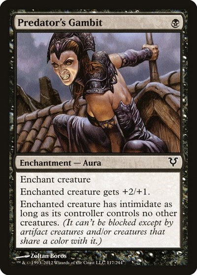 Predator's Gambit (AVR) #117 Common (Lightly Played) Avacyn Restored Magic: The Gathering: 2012