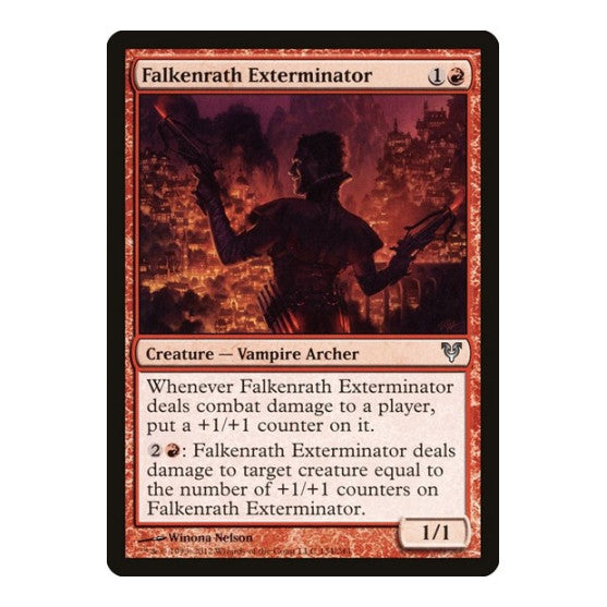 Falkenrath Exterminator (AVR) #134 Uncommon (Lightly Played) Avacyn Restored Magic: The Gathering: 2012