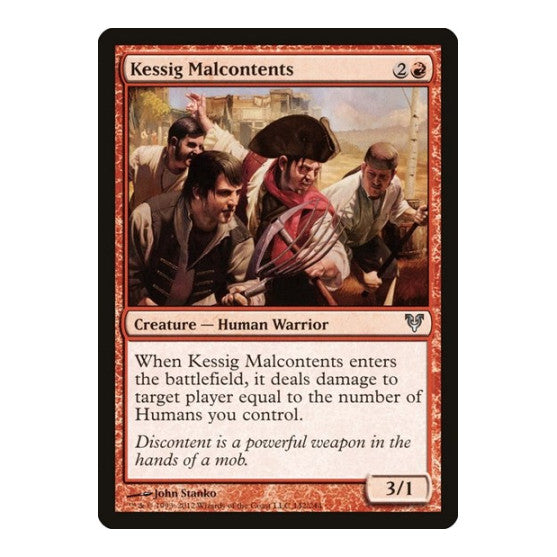 Kessig Malcontents (AVR) #142 Uncommon (Heavily Played) Avacyn Restored Magic: The Gathering: 2012