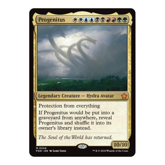 Progenitus (FDN) #244 Mythic Rare (Lightly Played) Foundations Magic: The Gathering: 2024