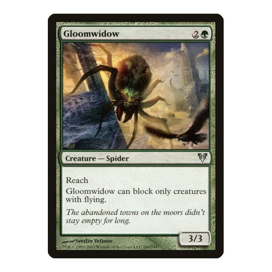 Gloomwidow (AVR) #180 Uncommon (Lightly Played) Avacyn Restored Magic: The Gathering: 2012