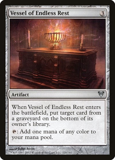 Vessel of Endless Rest (AVR) #224 Uncommon (Lightly Played) Avacyn Restored Magic: 2012