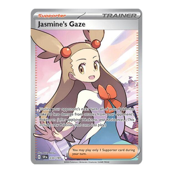 Jasmine's Gaze - 233/191 (SSP) #233/191 Ultra Rare (Holofoil Near Mint) SV08: Surging Sparks Pokemon: 2024
