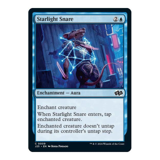 Starlight Snare (J25) #9 Common (Lightly Played) Foundations Jumpstart Magic: The Gathering: 2024