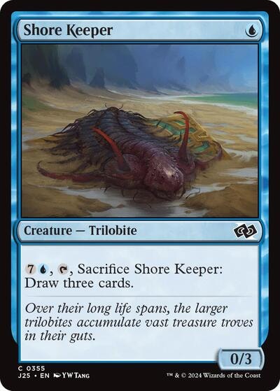 Shore Keeper (J25) #355 Common (Lightly Played) Foundations Jumpstart Magic: The Gathering: 2024