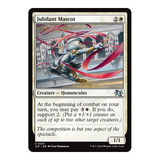 Jubilant Mascot (J25) #213 Uncommon (Lightly Played) Foundations Jumpstart Magic: The Gathering: 2024
