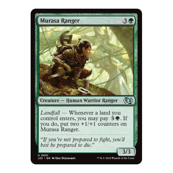 Murasa Ranger (J25) #691 Uncommon (Lightly Played) Foundations Jumpstart Magic: The Gathering: 2024