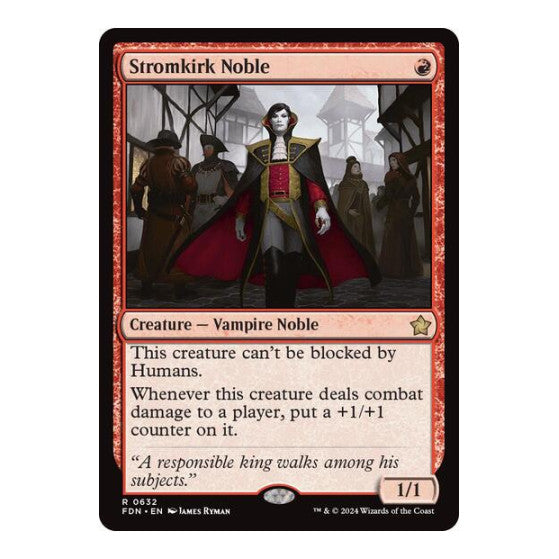 Stromkirk Noble (FDN) #632 Rare (Lightly Played) Foundations Magic: The Gathering: 2024