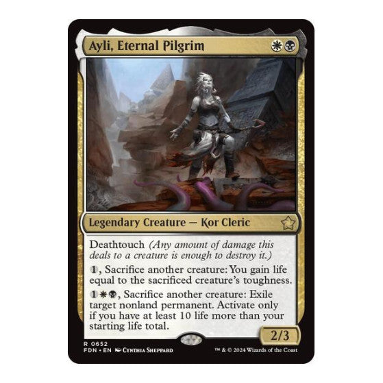 Ayli Eternal Pilgrim (FDN) #652 Rare (Lightly Played) Foundations Magic: The Gathering: 2024