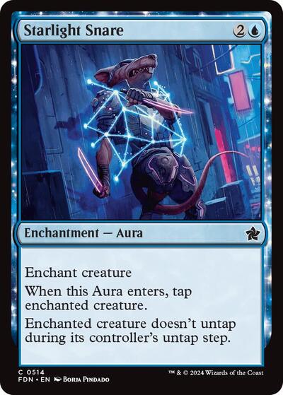 Starlight Snare (FDN) #514 Common (Lightly Played) Foundations Magic: The Gathering: 2024