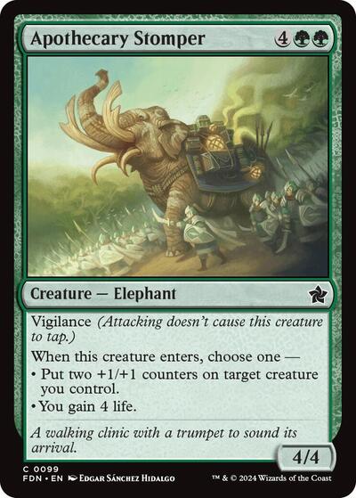 Apothecary Stomper (FDN) #99 Common Foundations Magic: 2024