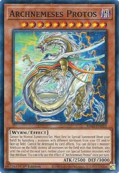 Archnemeses Protos (RA03) #RA03-EN023 Super Rare (1st Edition Near Mint) Quarter Century Bonanza YuGiOh: 2024