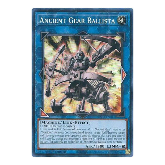 Ancient Gear Ballista (RA03) #RA03-EN046 Super Rare (1st Edition Near Mint) Quarter Century Bonanza YuGiOh: 2024