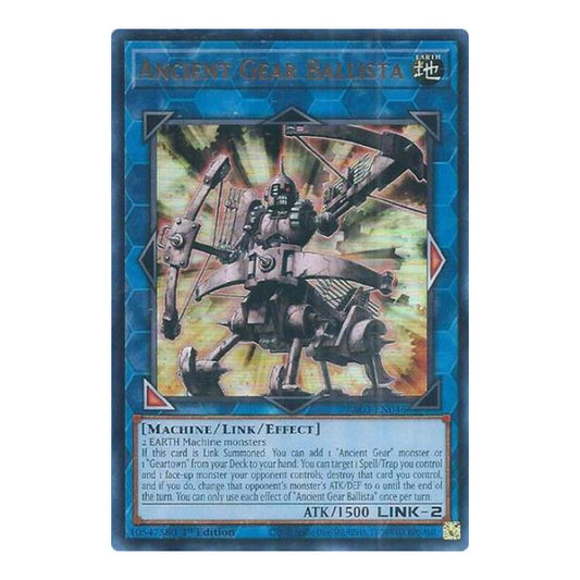 Ancient Gear Ballista (UR) (RA03) #RA03-EN046 Ultra Rare (1st Edition Near Mint) Quarter Century Bonanza YuGiOh: 2024