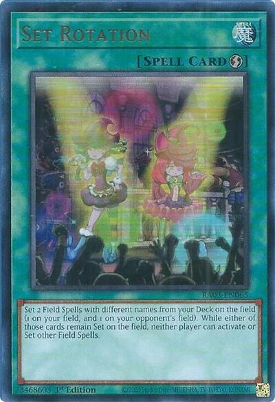 Set Rotation UR (RA03) #RA03-EN065 Ultra Rare (1st Edition Near Mint) Quarter Century Bonanza YuGiOh: 2024