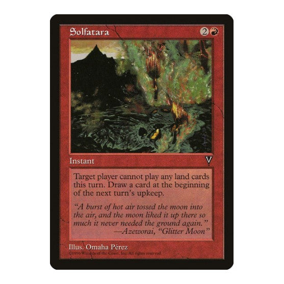 Solfatara (VIS) #93 Common (Lightly Played) Visions Magic: The Gathering: 1997
