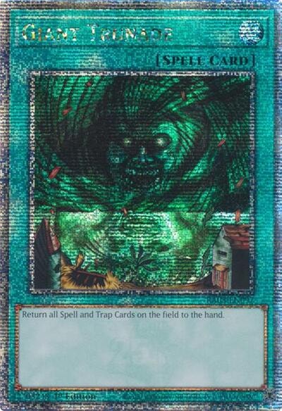 Giant Trunade Quarter Century Secret Rare (RA03) #RA03-EN097 Quarter Century Secret Rare (1st Edition Near Mint) Quarter Century Bonanza YuGiOh: 2024
