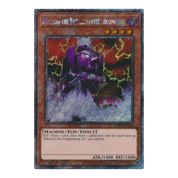 Dekoichi the Battlechanted Locomotive (Platinum Secret Rare) (RA03) #RA03-EN144 Platinum Secret Rare (1st Edition Lightly Played) Quarter Century Bonanza YuGiOh: 2024