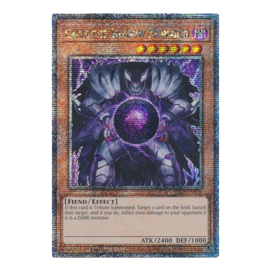 Caius the Shadow Monarch (Quarter Century Secret Rare) (RA03) #RA03-EN194 Quarter Century Secret Rare (1st Edition Near Mint) Quarter Century Bonanza YuGiOh: 2024