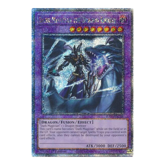Dark Magician the Dragon Knight (Quarter Century Secret Rare) (RA03) #RA03-EN268 Quarter Century Secret Rare (1st Edition Near Mint) Quarter Century Bonanza YuGiOh: 2024