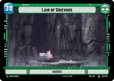 Lair of Grievous Clone Trooper (TWI) #023/257 // T02/T02 Common (Near Mint) Twilight of the Republic Star Wars: Unlimited: 2024