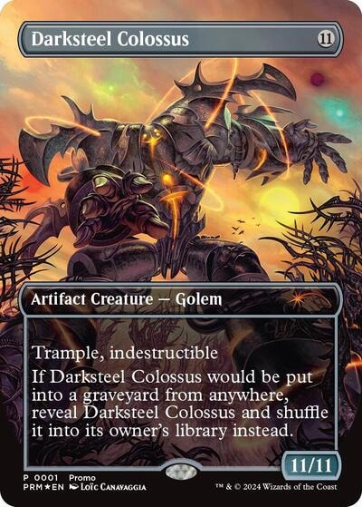 Darksteel Colossus (UMP) #1 Promo (Foil Near Mint) Unique and Miscellaneous Promos Magic: The Gathering: 2026