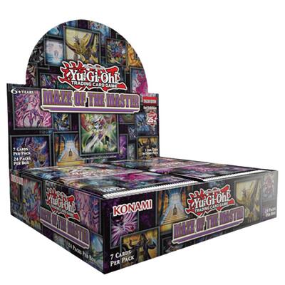 Maze of the Master Booster Box 1st Edition (MZTM) (Unopened) Maze of the Master YuGiOh: 2025