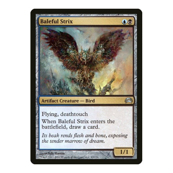 Baleful Strix (PC2) #82 Uncommon (Moderately Played) Planechase 2012 Magic: The Gathering: 2012
