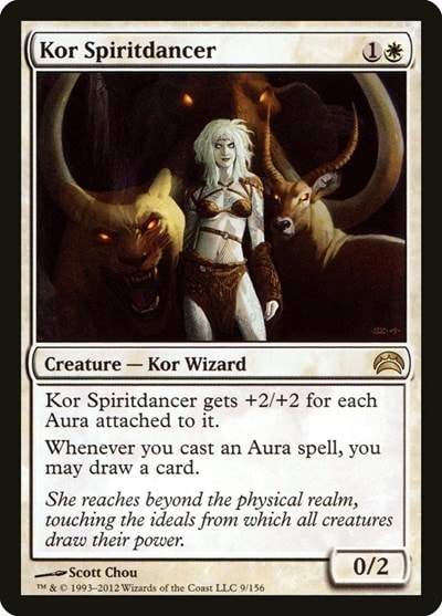 Kor Spiritdancer (PC2) #9 Rare (Near Mint) Planechase 2012 Magic: The Gathering: 2012