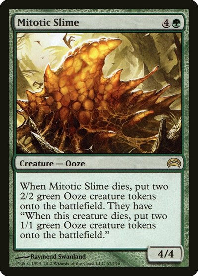 Mitotic Slime (PC2) #67 Rare (Lightly Played) Planechase 2012 Magic: The Gathering: 2012
