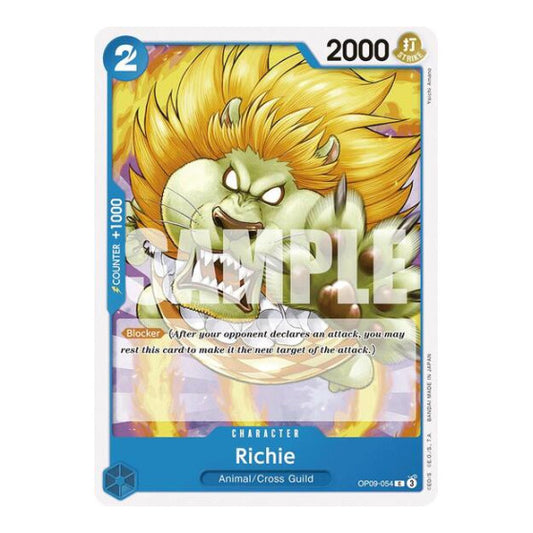Richie (OP09) #OP09-054 Common (Near Mint) Emperors in the New World One Piece Card Game: 2024