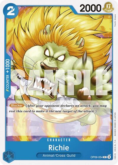 Richie (OP09) #OP09-054 Common (Near Mint) Emperors in the New World One Piece Card Game: 2024