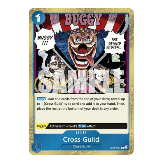 Cross Guild (OP09) #OP09-057 Rare Emperors in the New World One Piece Card Game: 2024