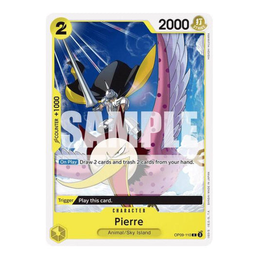 Pierre (OP09) #OP09-110 Common (Near Mint) Emperors in the New World One Piece Card Game: 2024