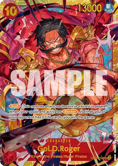 GolDRoger (OP09) #OP09-118 SEC (Foil Near Mint) Emperors in the New World One Piece Card Game: 2024